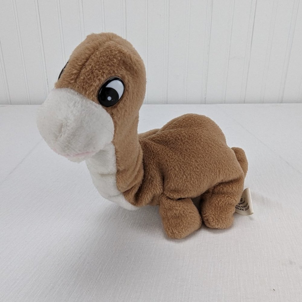 Imperial Toy Long Neck Dinosaur Bean Bag Plush Stuffed Animal Brontosaurus 5.25"
